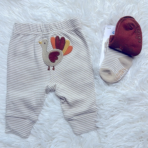 Carter’s Baby Boys Thanksgiving Set - Picture 6 of 7